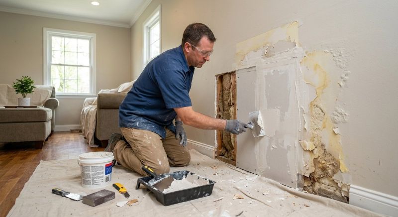 Drywall Patch Repair Tips