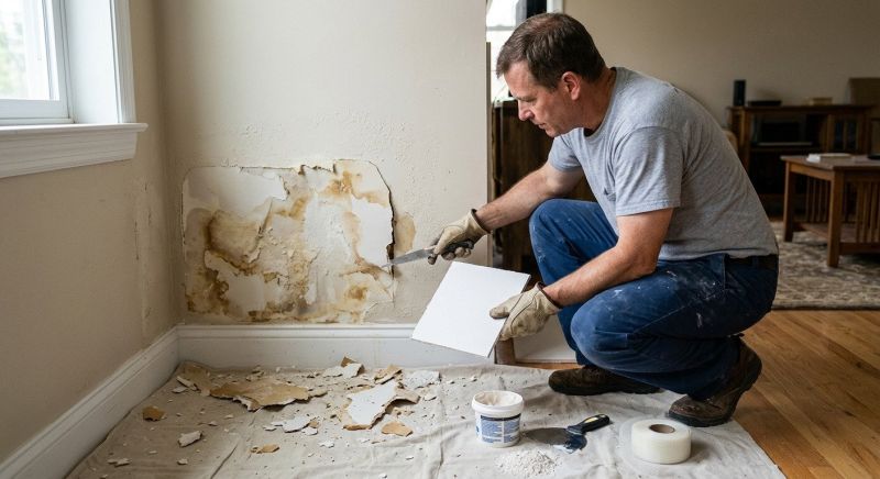 Fixing Cracks In Drywall