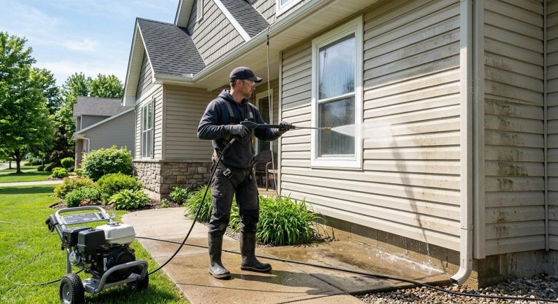 Pressure Washing Services For Exterior Cleaning