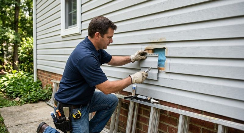 Storm Damage Siding Repairs