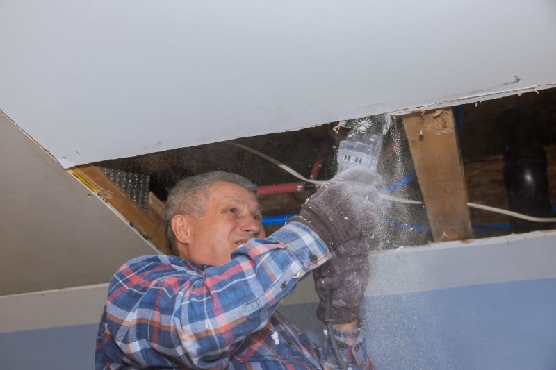 Drywall Repair And Patching Services Provided By Handymen