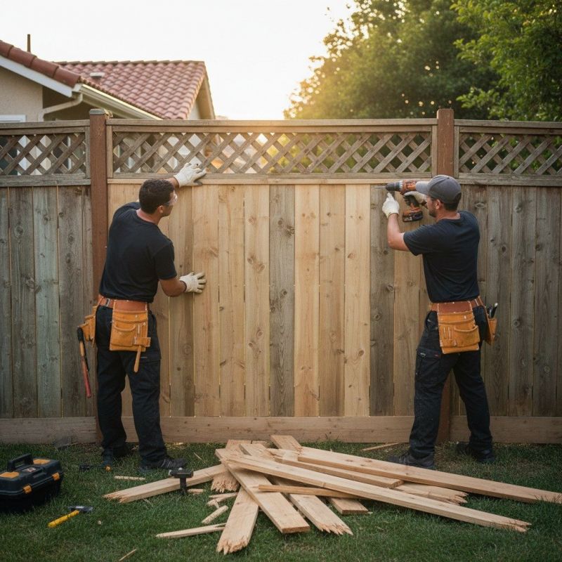 Fence And Gate Repairs Commonly Completed By Handyman Services