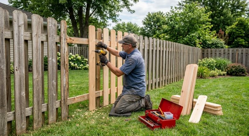 Fence Repair And Installation Services For Property Protection