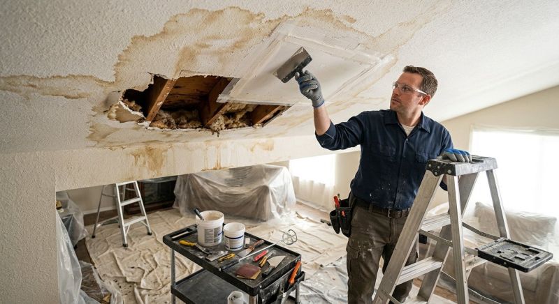 Fixing Cracks In Drywall