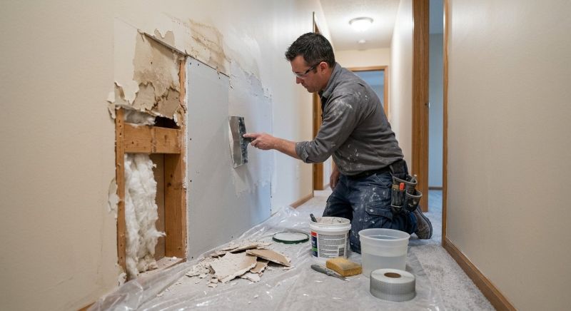 Fixing Cracks In Drywall