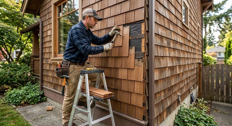 Fixing Loose Siding Panels