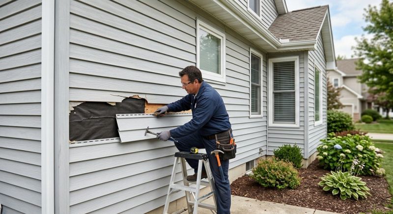 Fixing Loose Siding Panels