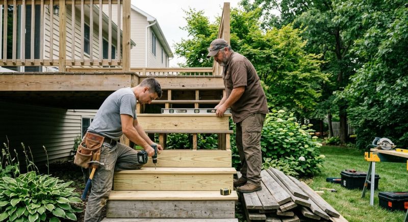 Fixing Loose Stair Railings