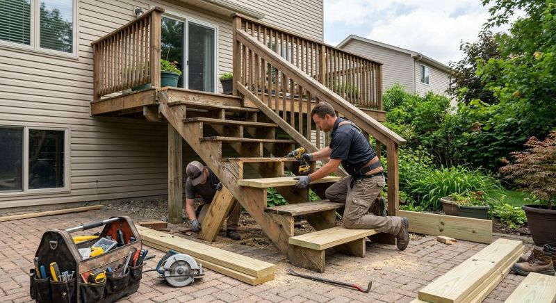 Fixing Loose Stair Railings