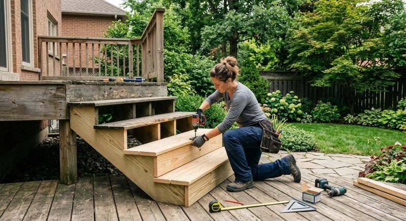 Fixing Loose Stair Railings
