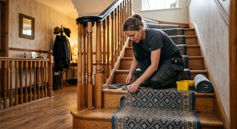 Fixing Loose Stair Railings