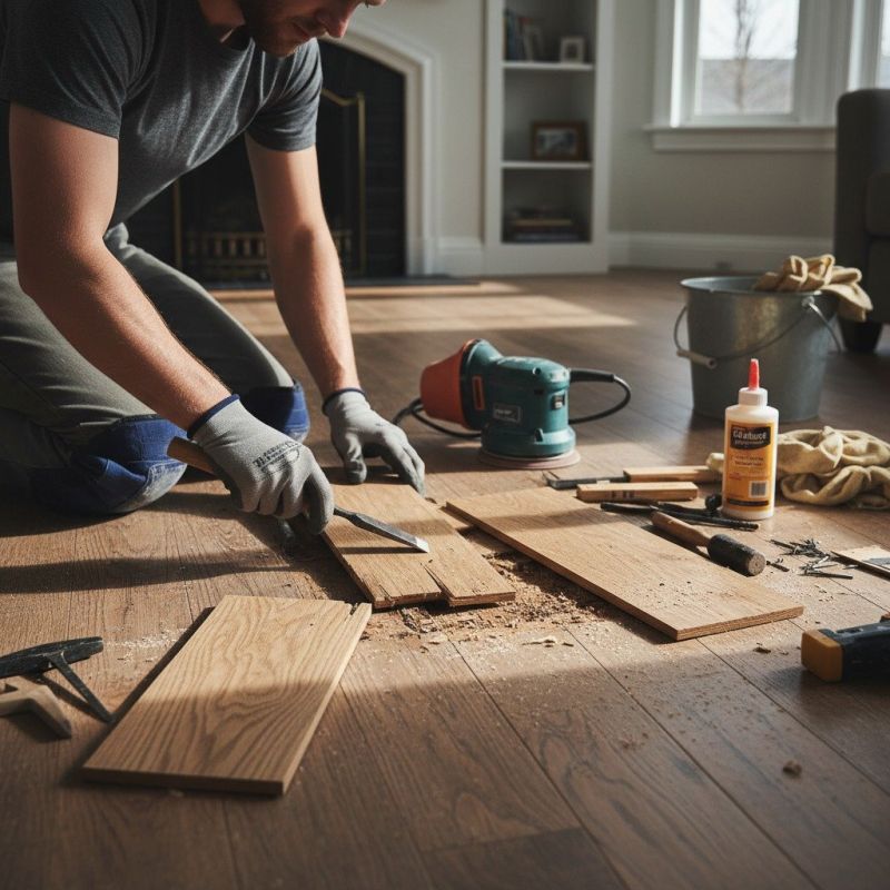 Flooring Repairs A Handyman Can Handle