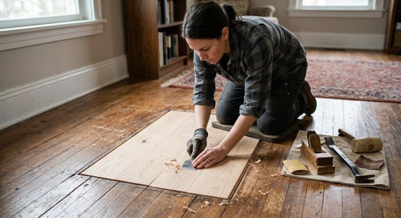 Flooring Repairs A Handyman Can Handle
