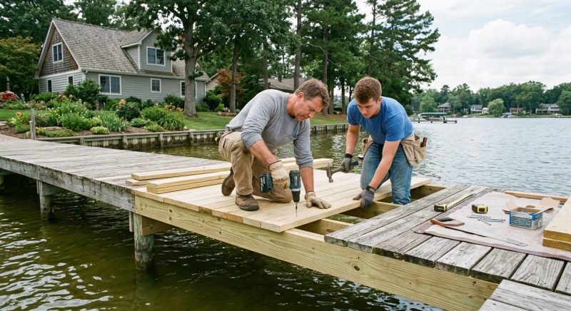 Repairing Damaged Deck Boards