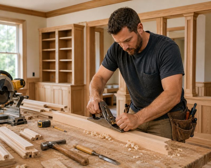 Repairing Damaged Wood Trim