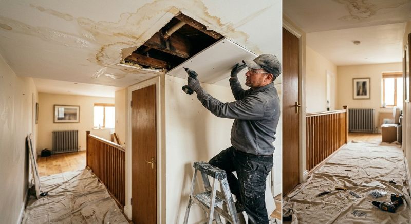 Repairing Drywall Holes
