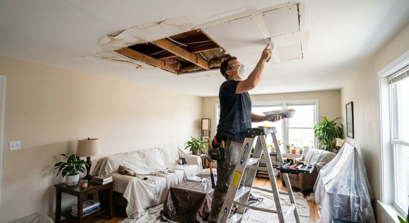 Repairing Drywall Holes