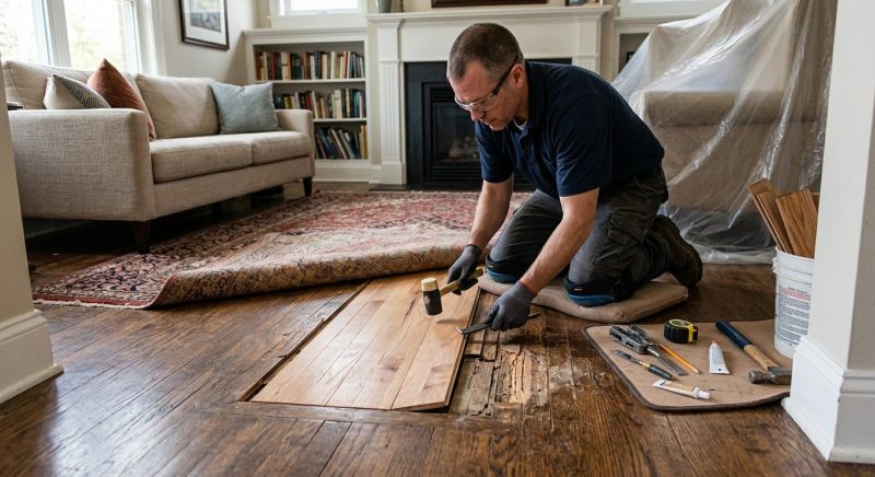 Repairing Scratched Floors