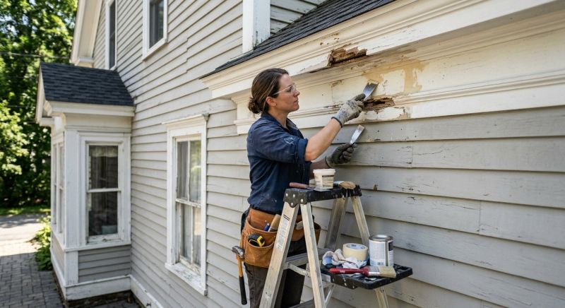Storm Damage Siding Repairs