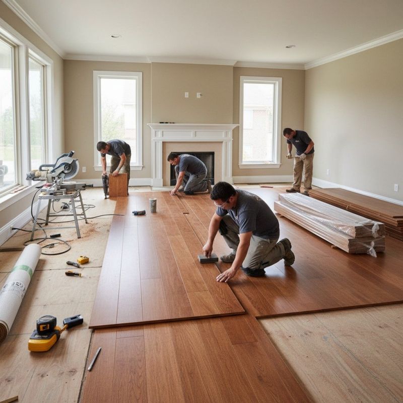 Wood Floor Installation