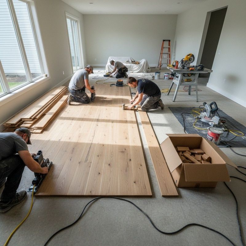 Wood Floor Installation